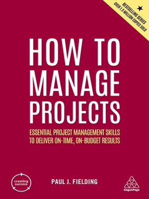 cover image of How to Manage Projects